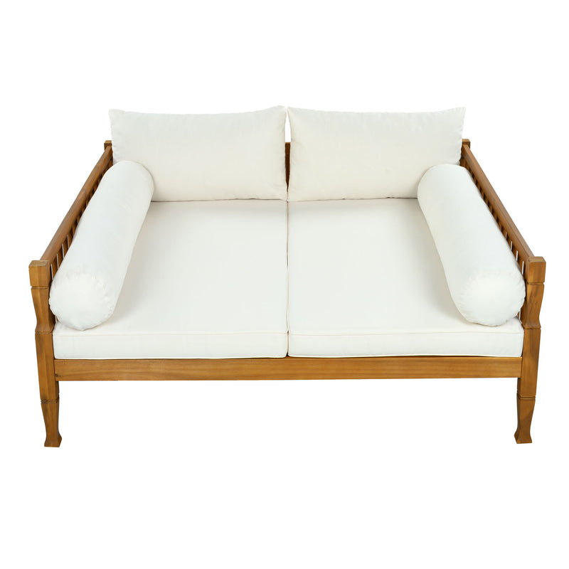 Outdoor Sofa Bed, 2 In 1 Patio Daybed For Backyard