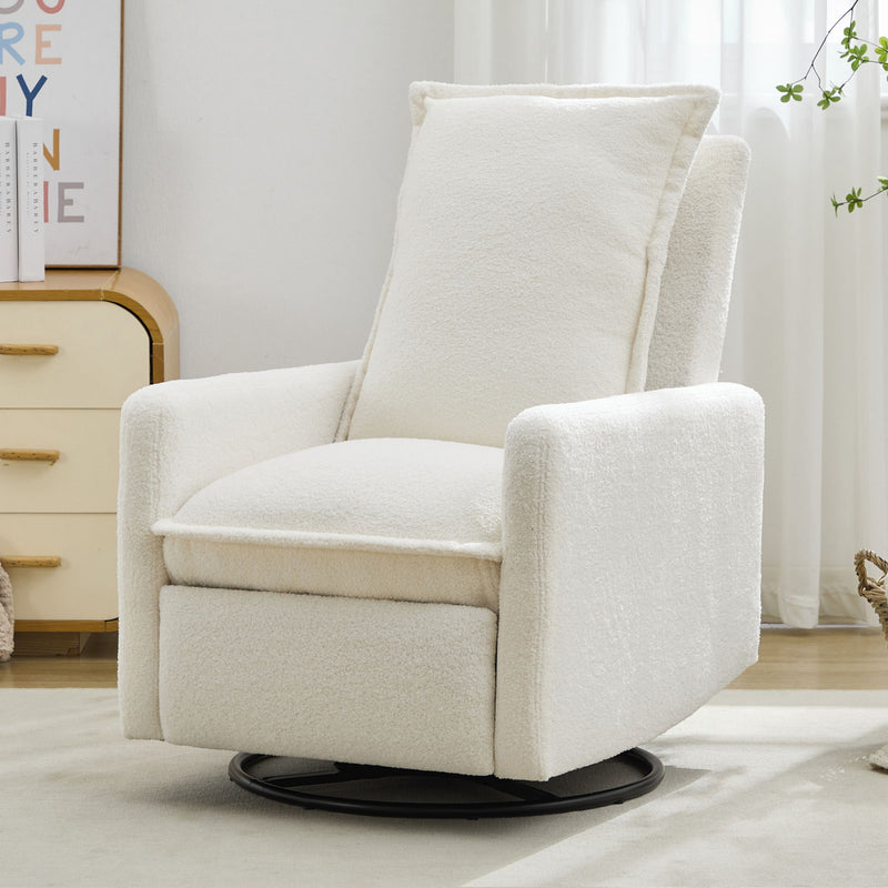 Swivel Rocker Glider Recliner, Rocking Chair Nursery For Living Room