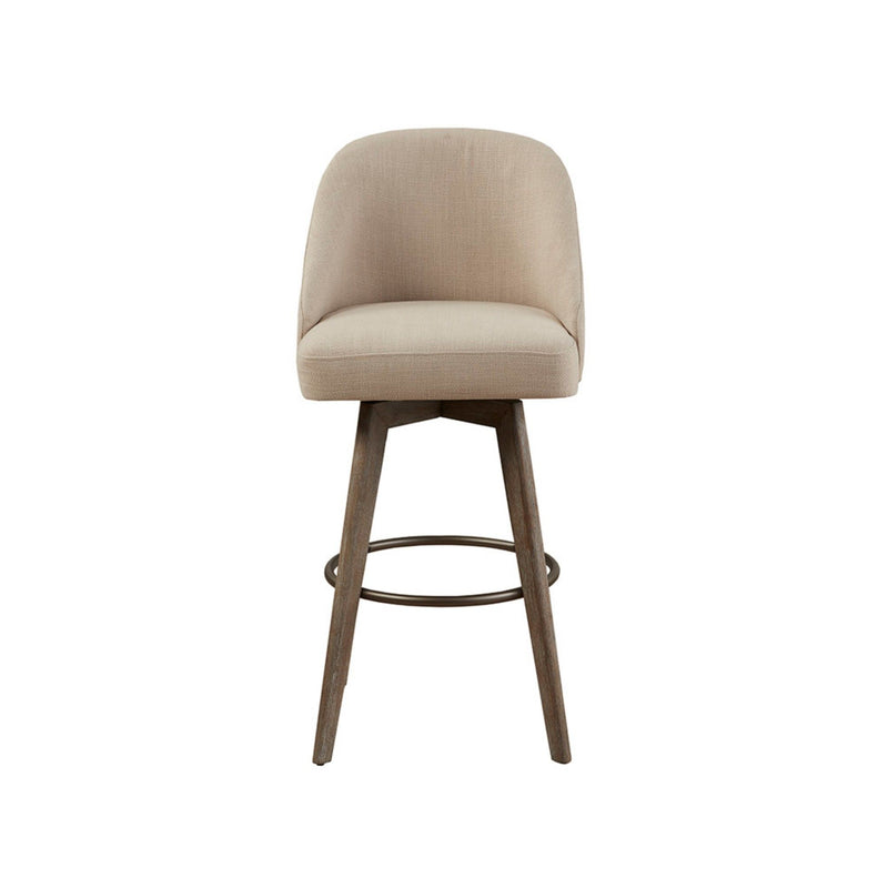 Bar Stool With Swivel Seat - Sand