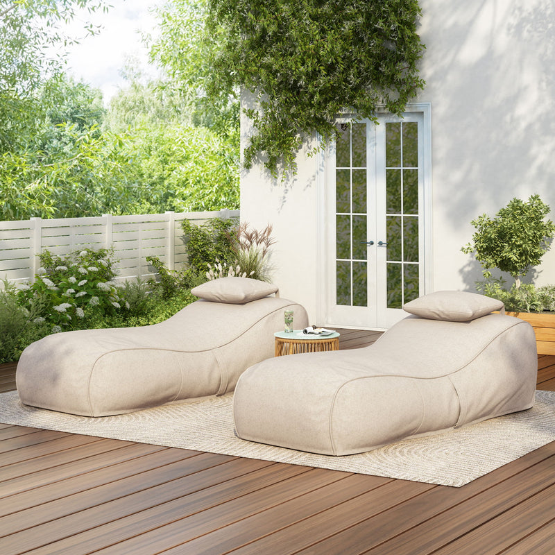 Lemoore - Outdoor Bean Bag Lounge Chair