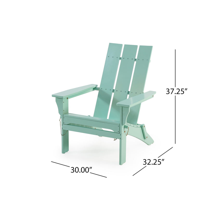 Aurascape - Outdoor Comfort Foldable Adirondack Chair