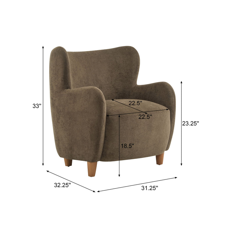 Lucia - Wingback Armchair