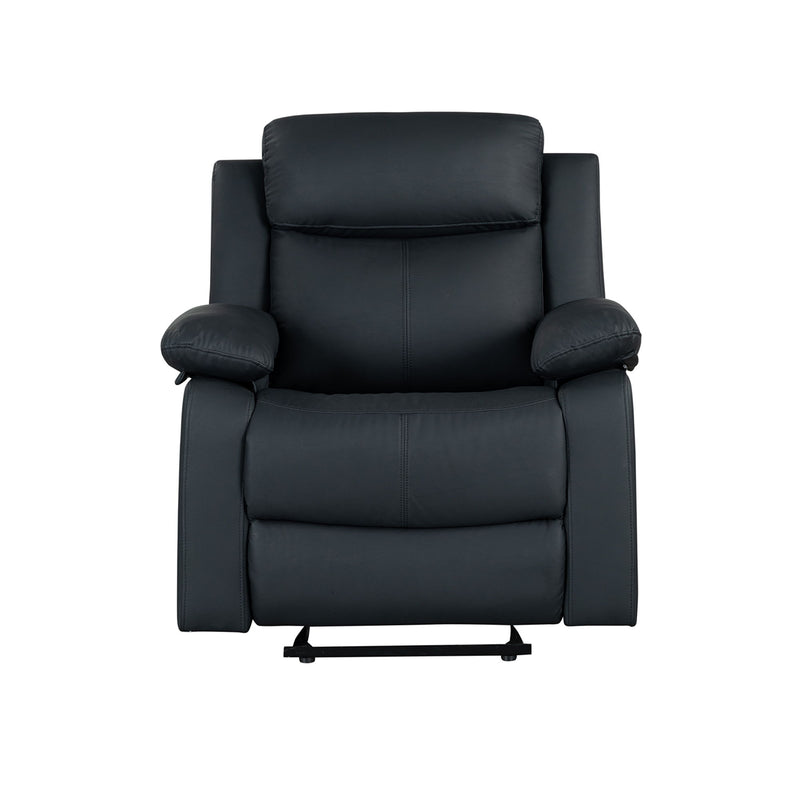Blanche - Glider Recliner With LED, Pillow Top Arms