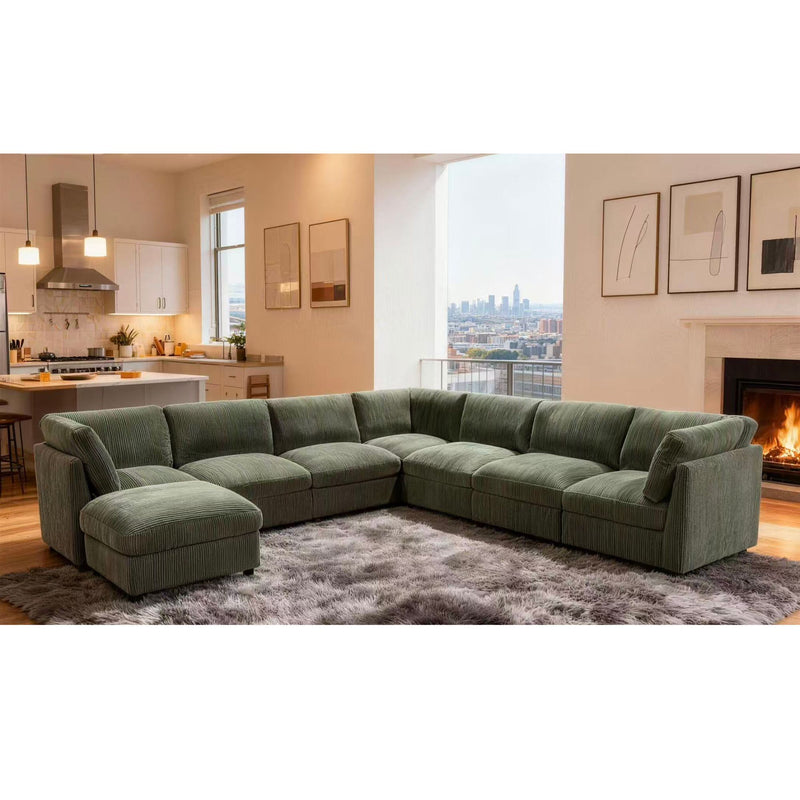 Modular Sectional With Custom Configuration
