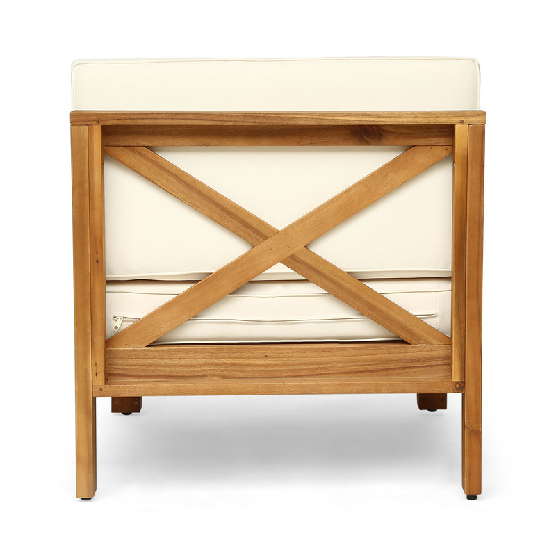 Brava - X Back Armless Chair