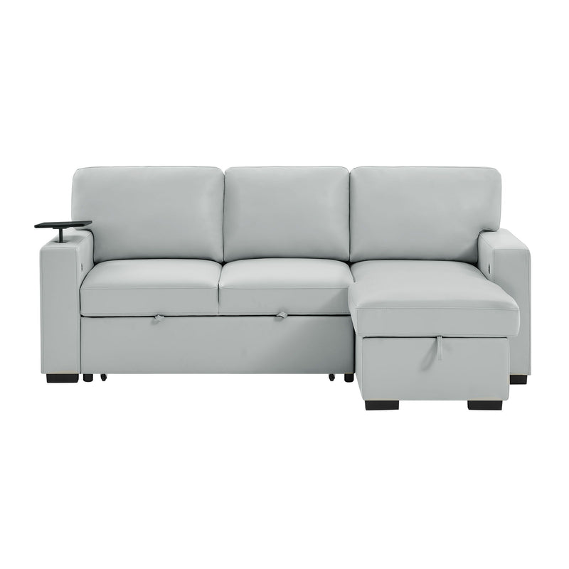 Tracey - Sofabed With Pullout - Silver
