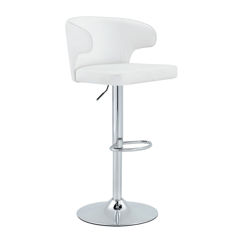 Adjustable Swivel Bar Chair With Ergonomic High Back Design