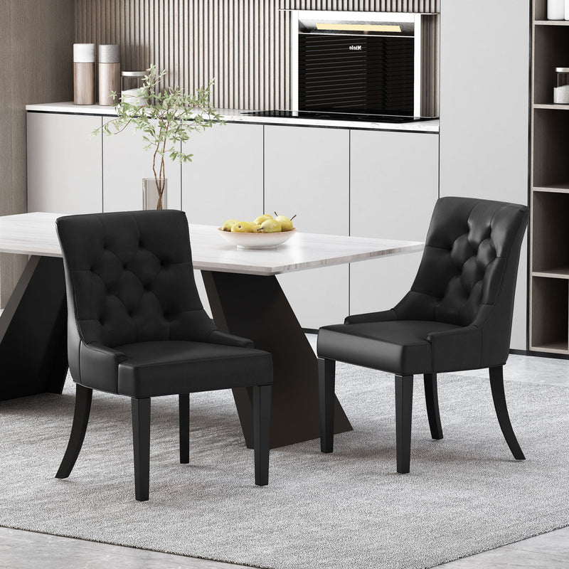 Cheney - Contemporary Dining Chair Tufted Upholstery (Set of 2)