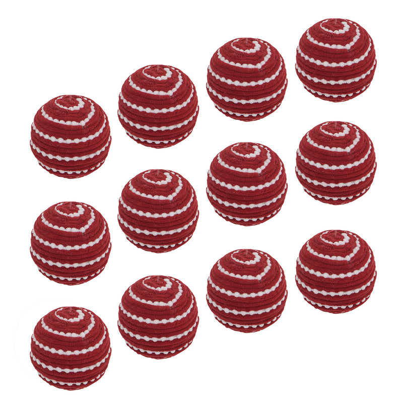 Christmas Ball Ornaments Decorative Hanging Ball Christmas Tree Ornaments For Holiday Party Decorations (Set of 12)