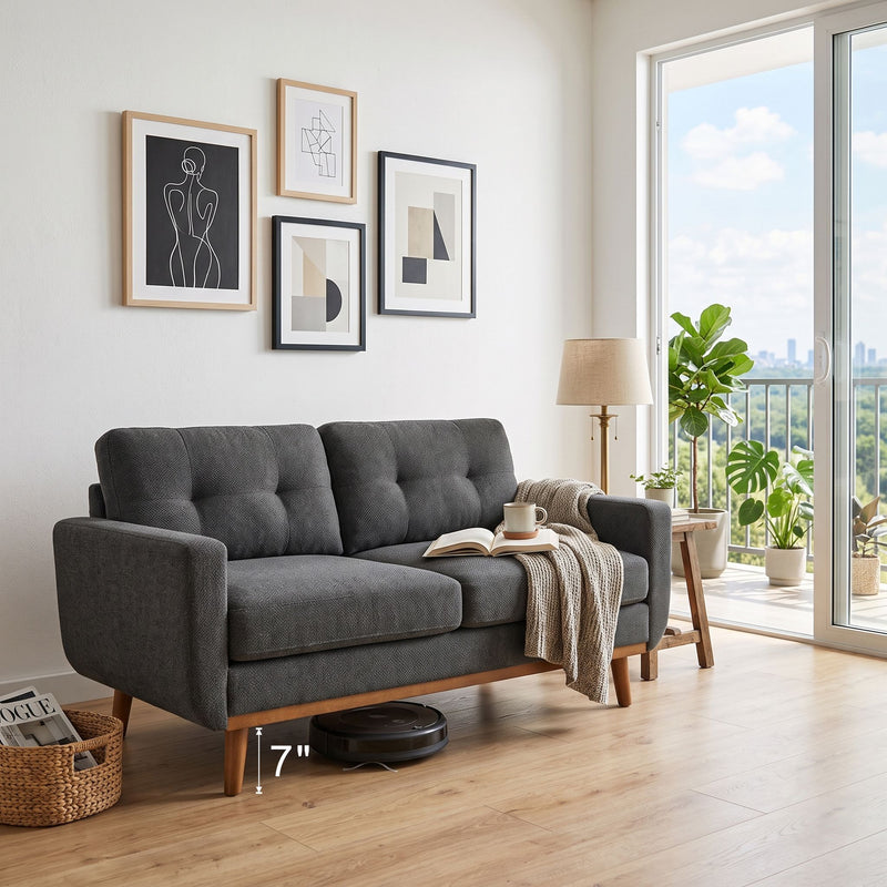 Modern 2 Seater Sofa