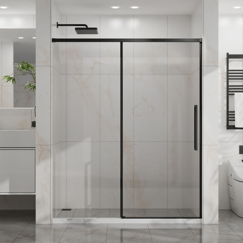 Semi Frameless Tub Sliding Shower Door