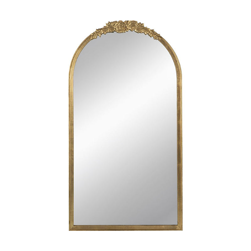 Wood Floor Mirror, Full Body Mirror Dressing Make Up Mirror For Bathroom