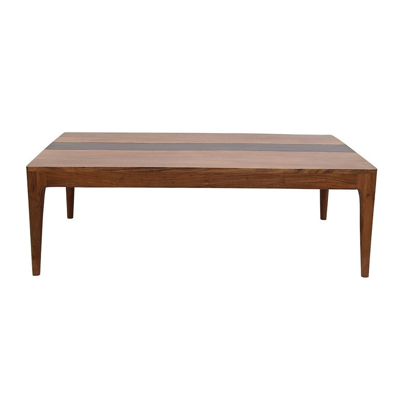 Wood Dining Table - Natural Wood / Brown