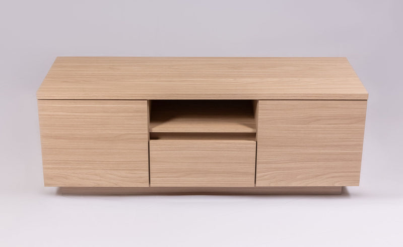 TV Stand For TVs Up To 50" With 1 Drawer And 2 Doors - Walnut