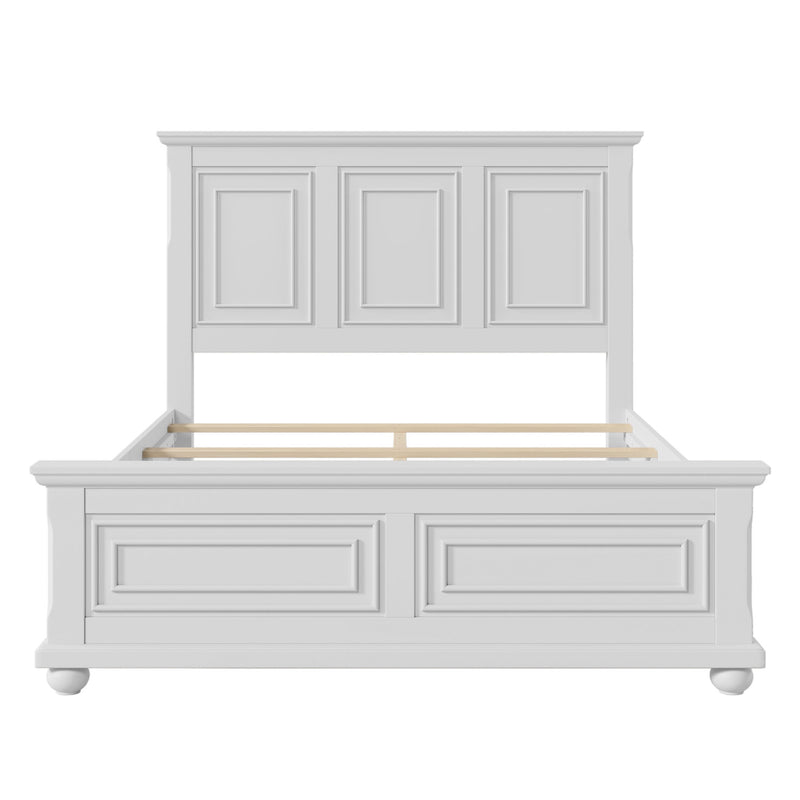 Vintage Tall Headboard Bed