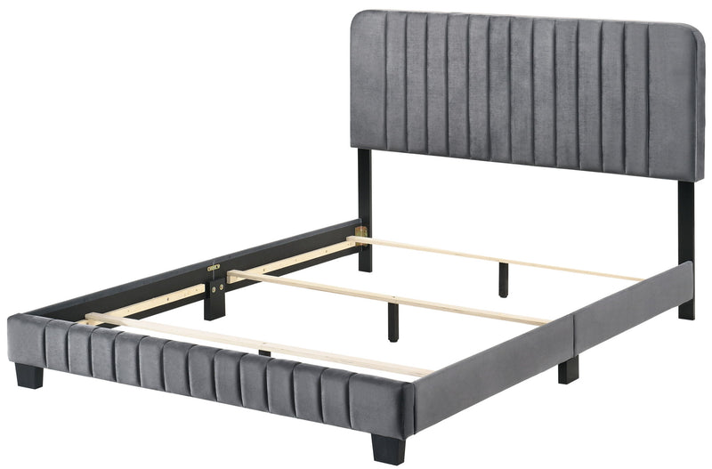 Channel Tufted Bed