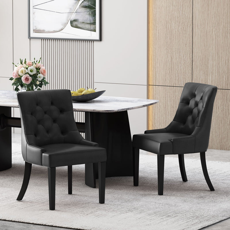 Cheney - Contemporary Dining Chair Tufted Upholstery (Set of 2)