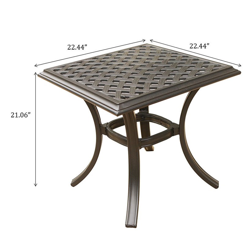 End Table - Espresso Brown