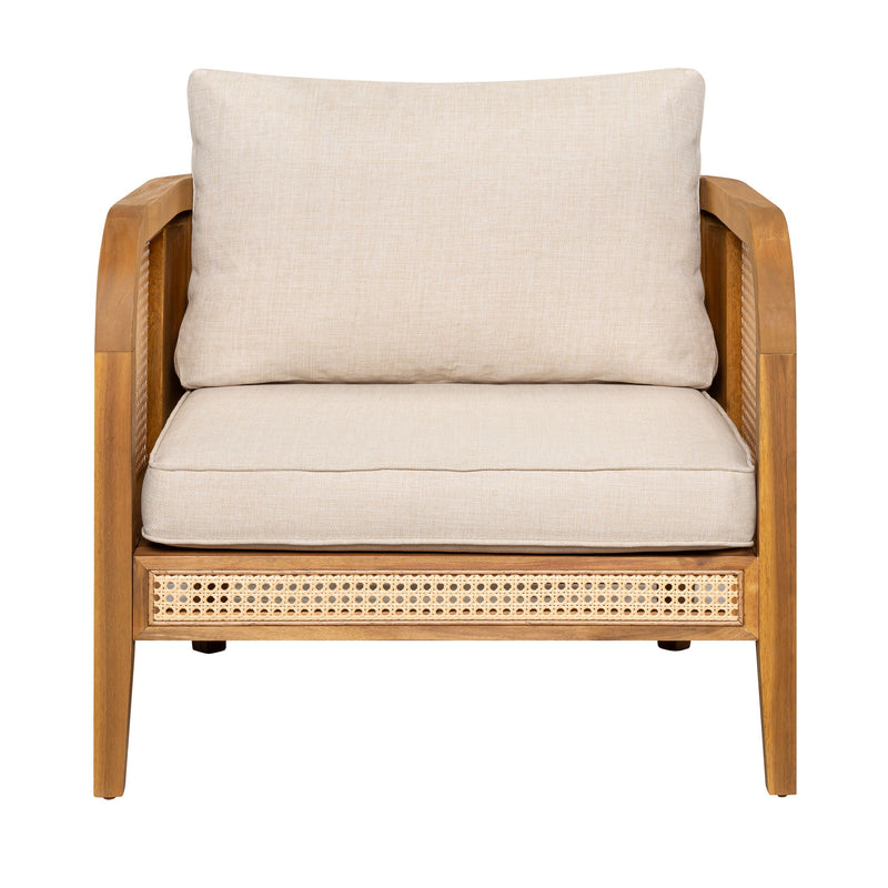 Kirkby - Bohemian Outdoor Patio Cushioned Arm Chair