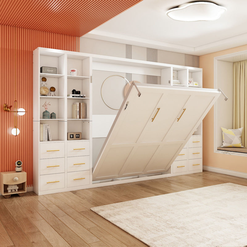 Multifunctional Vertical Murphy Wall Bed
