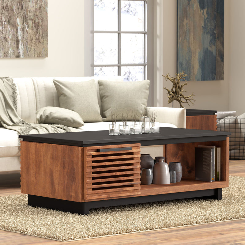 Coffee Table - Black / Bourbon