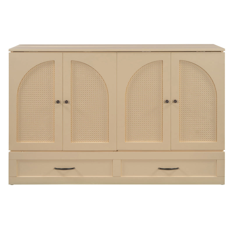 Murphy Bed With Large Drawers