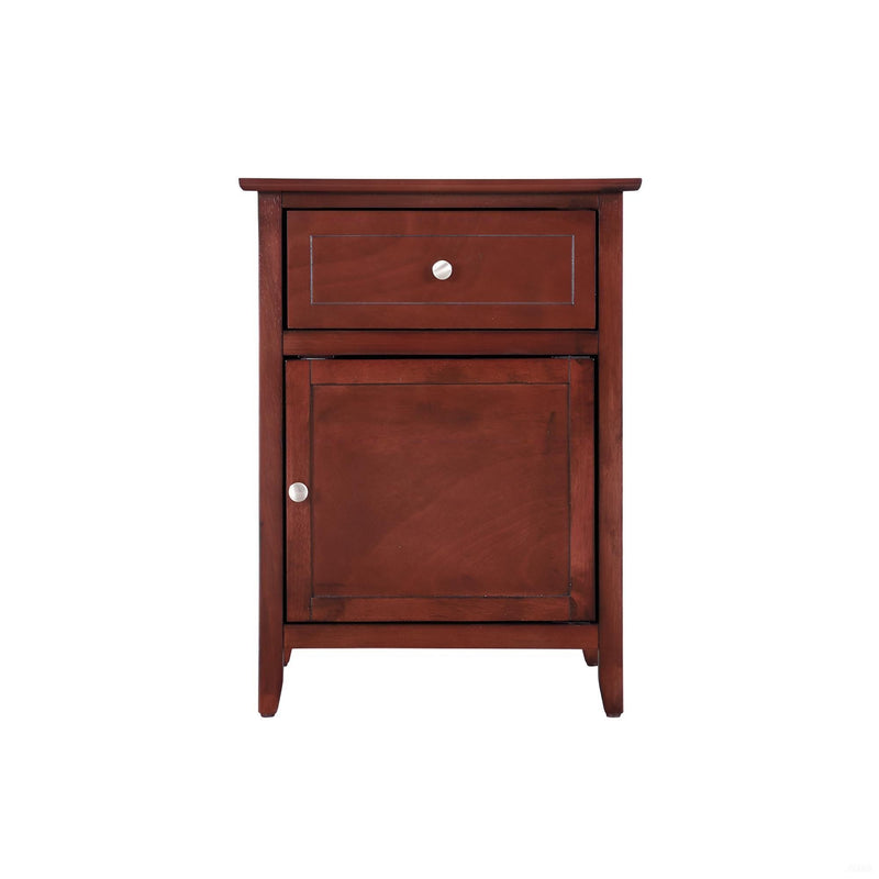 Transitional Nightstand - Cherry