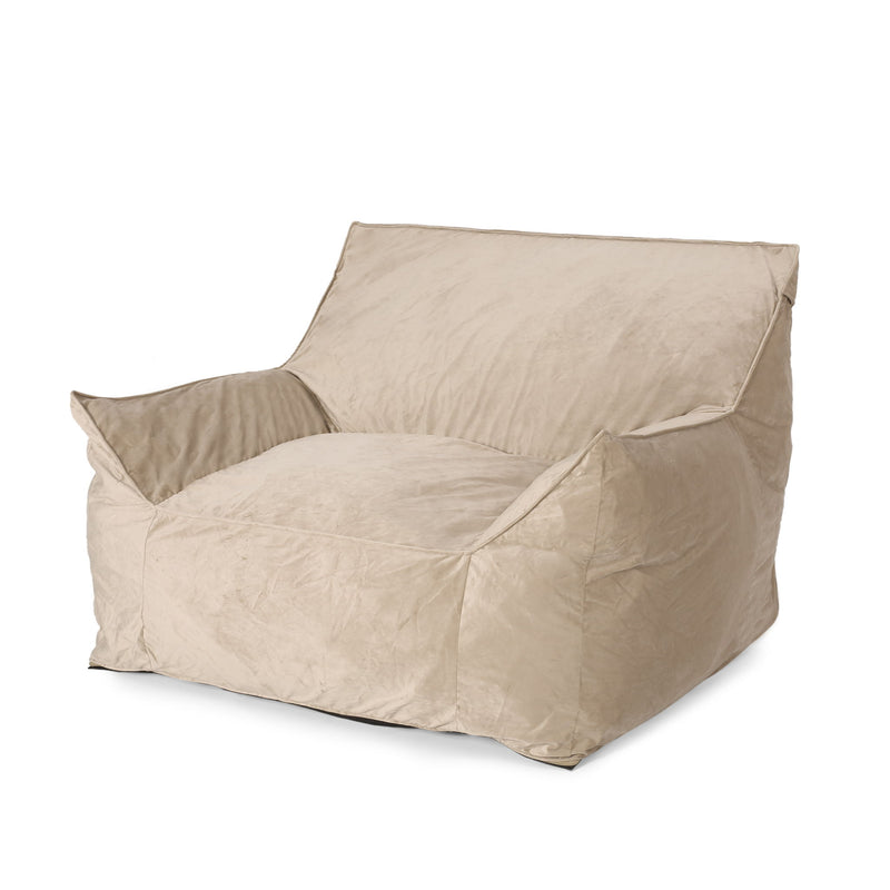 Allea - Bean Bag Chair With Armrests