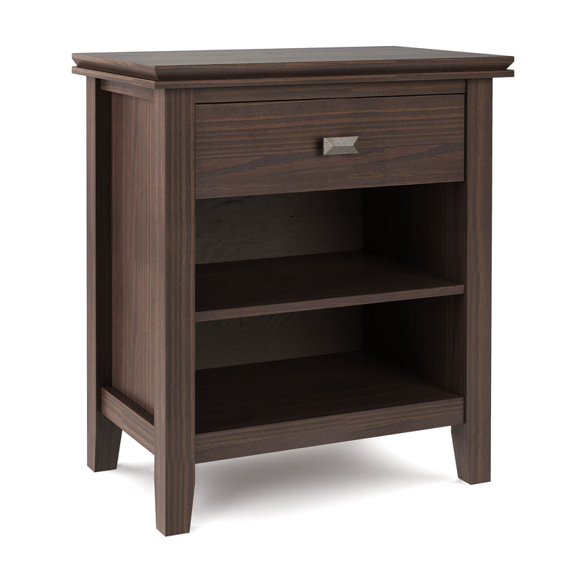 Artisan - Bedside Table - Warm Walnut Brown