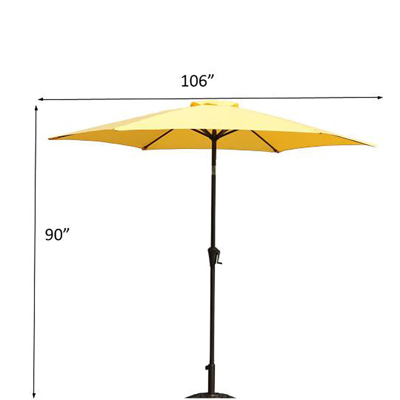 9' Pole Umbrella With Carry Bag