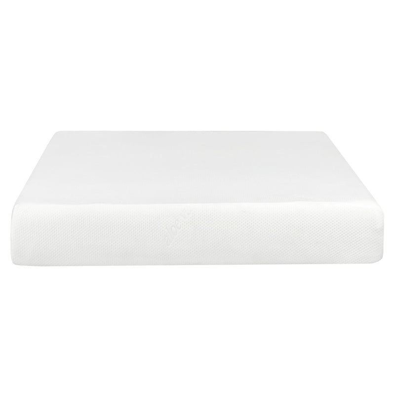 10" Plush Gel Memory Foam Mattress Bed With Cooling Technology, Aloe Vera Cover